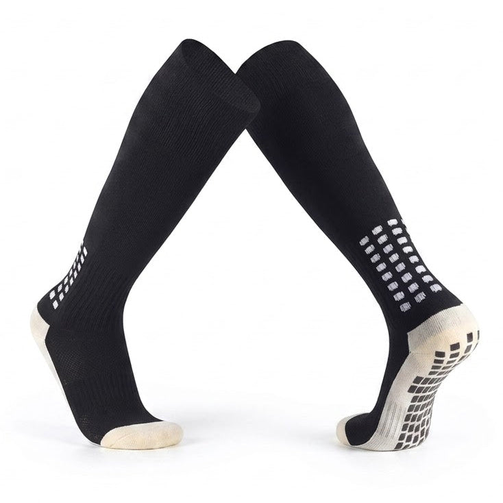 Grip Crew Socks - Black