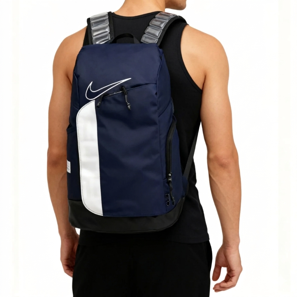 Elite Backpack Navy White