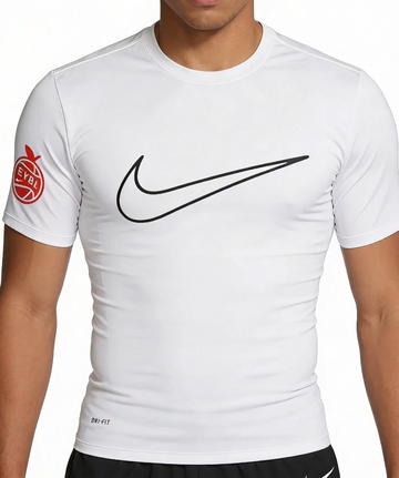 EYBL Peach Jam Compression T-Shirt White