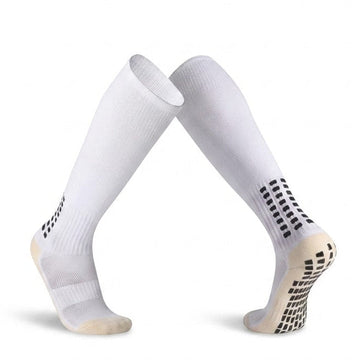 Grip Crew Socks - White