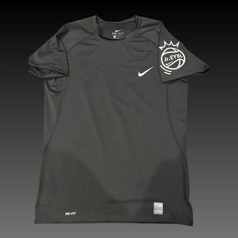 EYBL Junior Compression T-Shirt Black