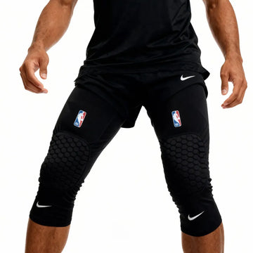 Elite Pro Padded Black Compression Knee Sleeve