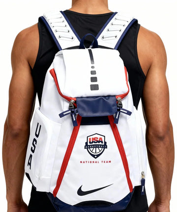 Elite Backpack Team USA White