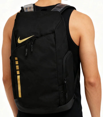 Elite Backpack Black Gold