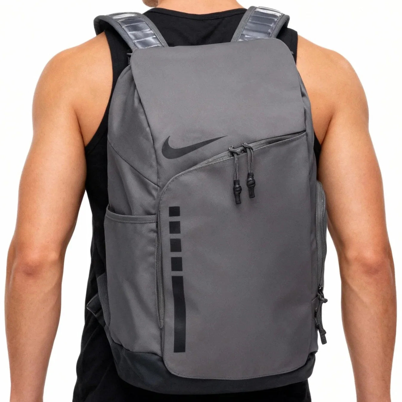 Elite Backpack Grey Black
