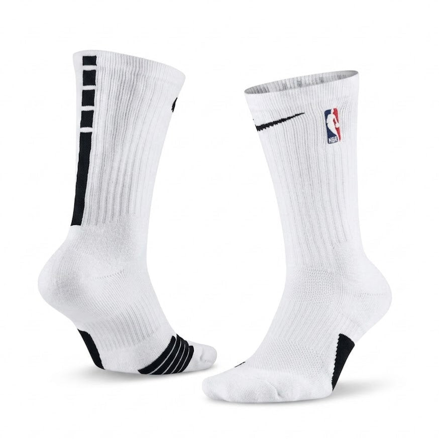 NBA Grip Elite Socks White